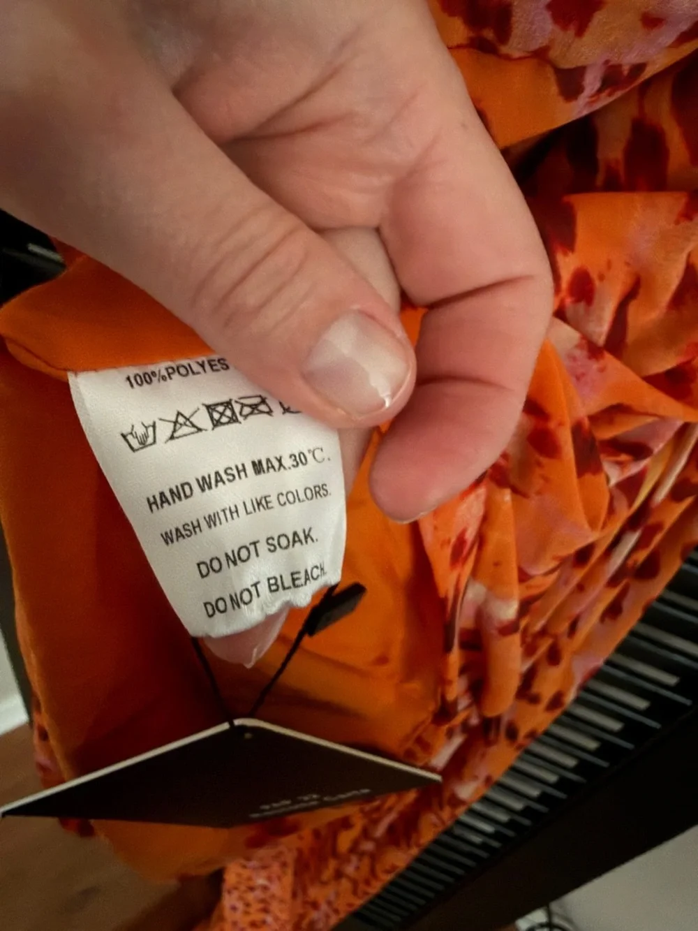 NWT Love & Lemonade Orange Leopard Mini Dress Size XL - Picture 7 of 10